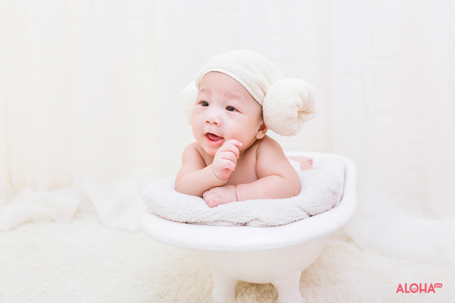 album ảnh gia đình bé tôn